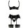 Vinyl Shelf Bra Set L