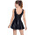 Lack Kleid schwarz S