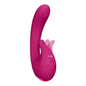 VIVE Miki Vibrator Pink 17 cm