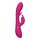 VIVE Tama Wave Vibrating G-Spot Rabbit Vibrator Pink 27,6 cm