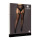 High-waist garterbelt stockings Black OSX