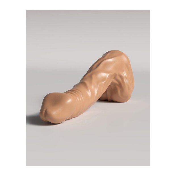 The Dick Chasten Dildo Braun 18 cm