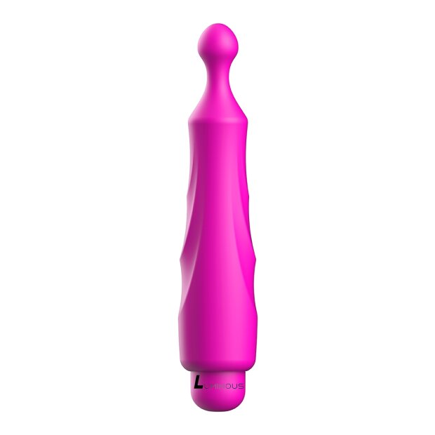 Luminous Dido ABS Bullet With Silicone Sleeve Spezialvibrator Pink 12,9 cm ⌀ 2,5 cm