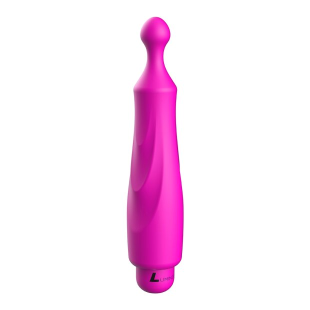 Luminous Dido ABS Bullet With Silicone Sleeve Spezialvibrator Pink 12,9 cm ⌀ 2,5 cm