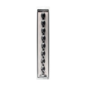 Shots - Ouch! Ass Snake Beaded Dildo Analdildo Schwarz 48...
