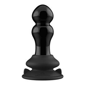 Rimly - Glass Vibrator - With Suction Cup and Remote -...