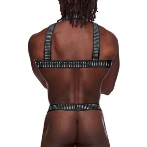 Elastic Studded Harness - OS