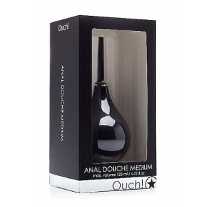 Shots - Ouch! Anal Douche Medium Intimdusche Schwarz 125 ml