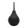 CleanStream Thin Tipped Enema Bulb Black