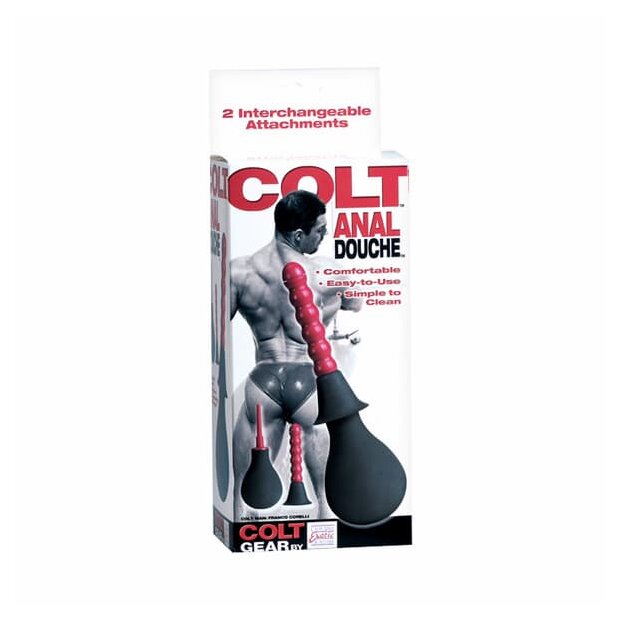 COLT Anal Douche Intimdusche Schwarz 3 Teilig