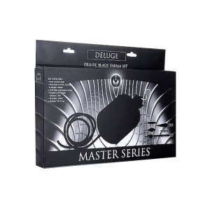 XR Brands Master Series Deluge Deluxe Enema Set Schwarz...