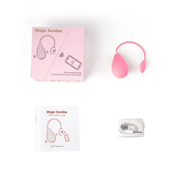 Magic Motion Magic Sundae App Controlled Love Egg Pink