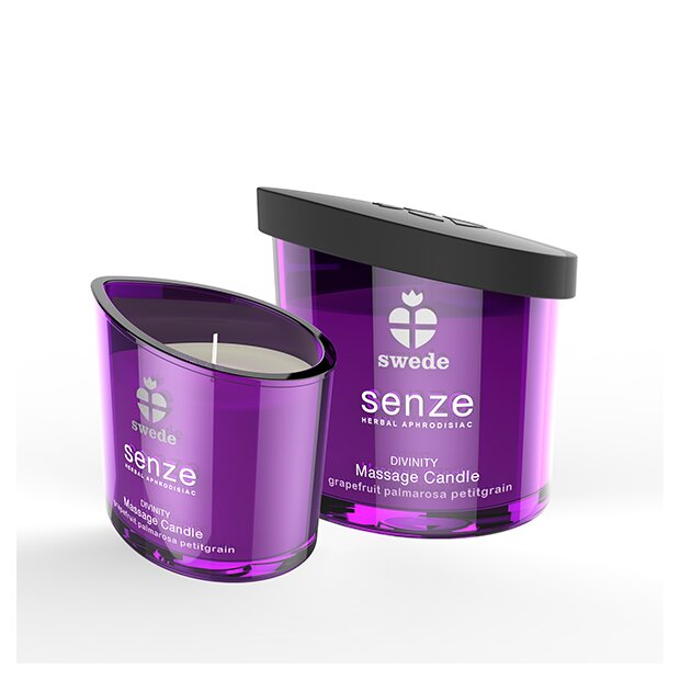 Swede Senze Divinity Massage Candle Grapefruit Palmarosa Petitgrain 50 ml