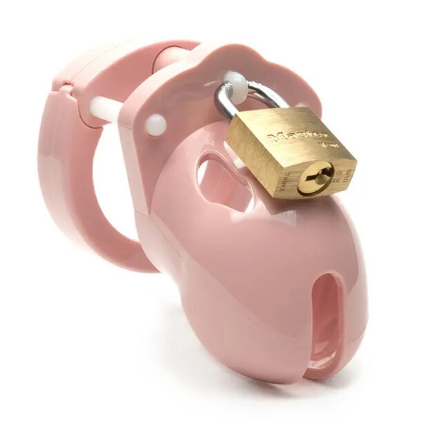CB-X Mr Stubb Chastity Cock Cage Pink