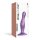 Strap-On-Me Dildo Plug Curvy Metallic Purple M