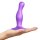 Strap-On-Me Dildo Plug Curvy Metallic Purple L Strap-On Lila