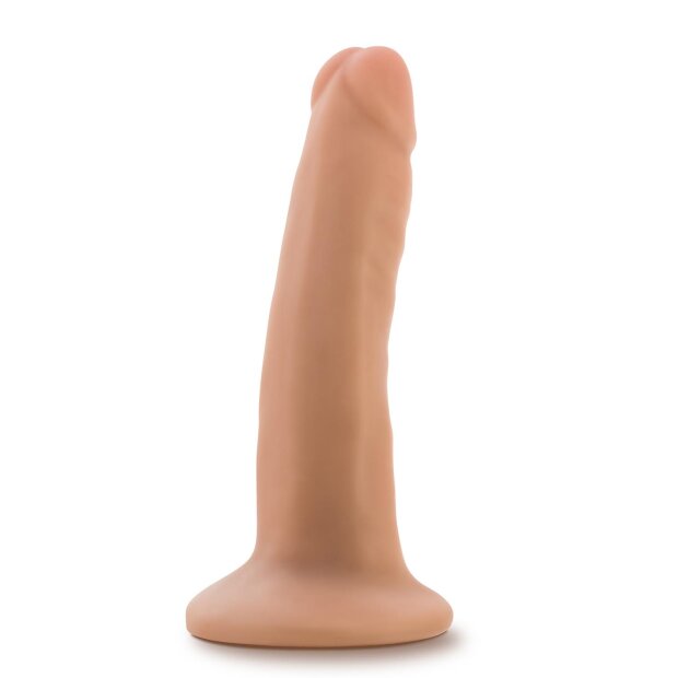 Dr. Skin Plus 5 Inch Posable Dildo Vanilla - 13,9 cm