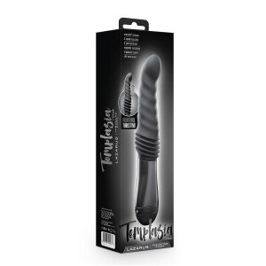 Blush Temptasia Lazarus Thrusting Dildo Schwarz