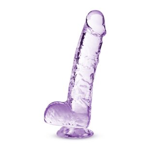 Naturally Yours  6" Crystalline Dildo  Amethyst -...