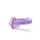 Naturally Yours  7" Crystalline Dildo  Amethyst - 17,7 cm