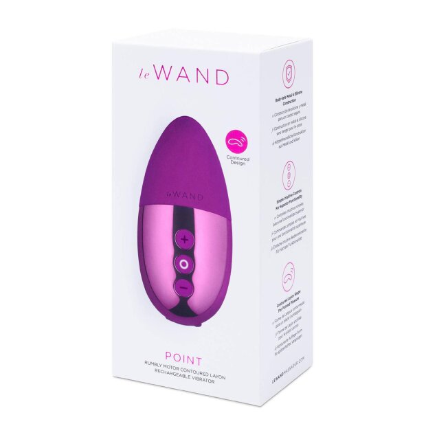 Le Wand Point Cherry Vibrator Lila
