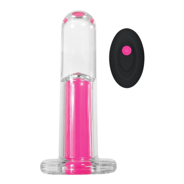 Gender X Pink Paradise Analplug mit Vibration Pink ⌀ 5,8 cm