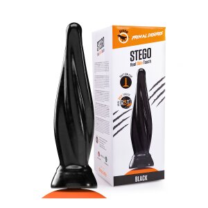 Dinoo Primal Stego Spezialdildo Schwarz 33 cm ⌀ 8 cm