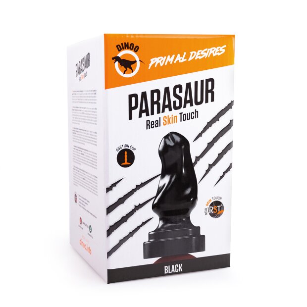 Dinoo Primal Parasaur Analplug Schwarz 32,5cm