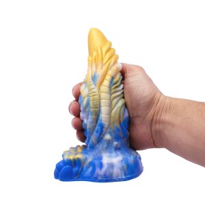 Kiotos Monstar 36 Beast Dildo Spezialdildo Gold Blau 20...