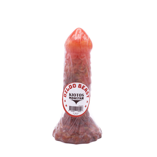 Kiotos Monstar 40 Beast Dildo Mehrfarbig 19 cm ⌀ 4,8 cm