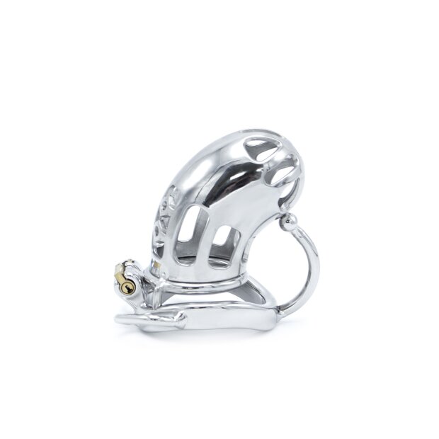 Belted Chastity Device with Ball Divider