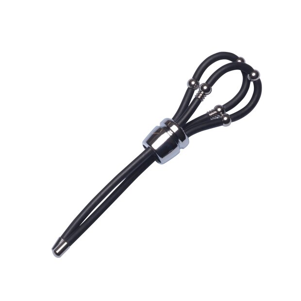 Malesation Double Loop Granate Single Chrome Penisschlaufe Silber