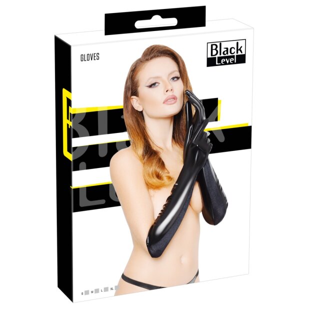 Lack Handschuhe S - XL