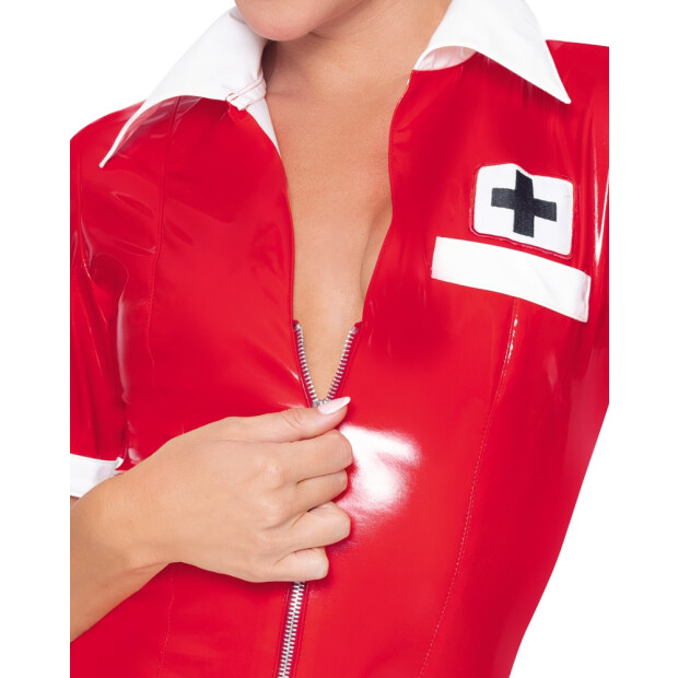 Vinyl Nurse red S