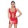 Vinyl Dress red 2XL