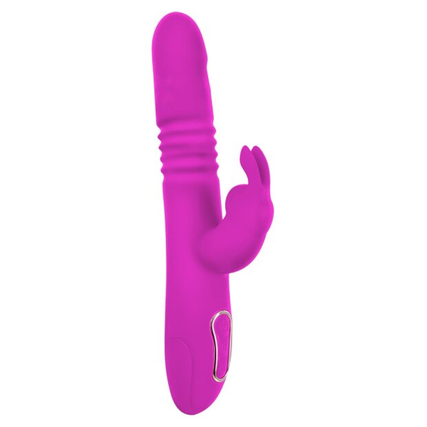 You2Toys Sweet Smile Thrusting Pearl Rabbit Vibrator Pink 26 cm ⌀ 3,5 cm