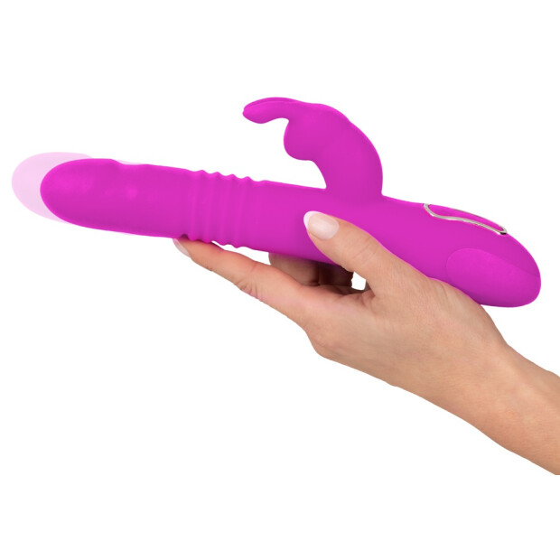 You2Toys Sweet Smile Thrusting Pearl Rabbit Vibrator Pink 26 cm ⌀ 3,5 cm