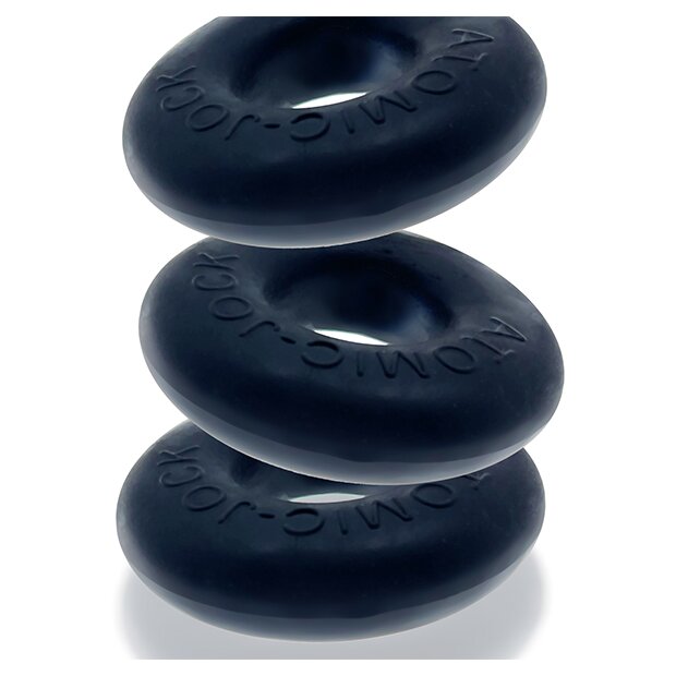 Oxballs Ringer Cockring 3er Pack Penisringe Special Edition Night Schwarz