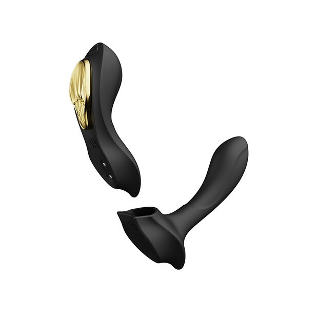 Zalo Aya Wearable Massager Obsidian Black