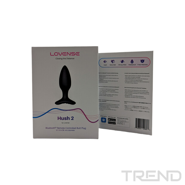 Lovense - Hush 2 Butt Plug S 38 mm
