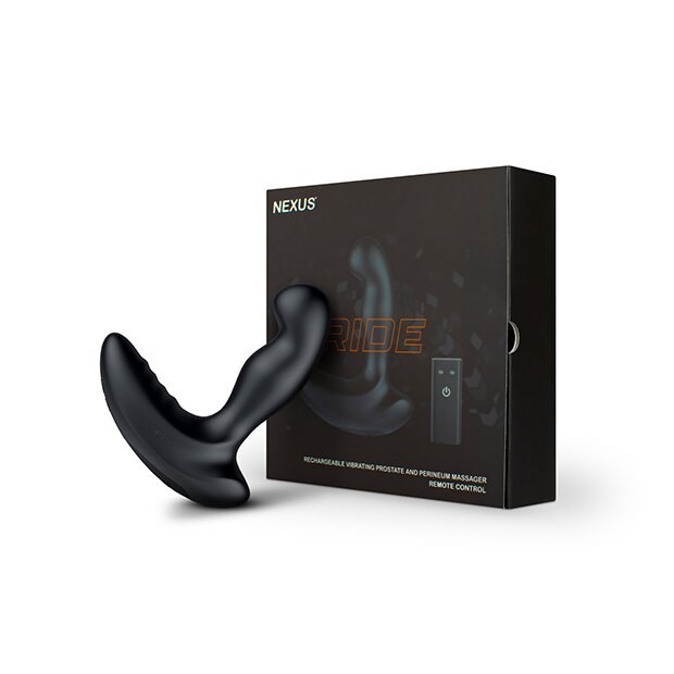 Nexus Ride Remote Control Prostate Dual Motor Vibrator Schwarz ⌀ 3,5 cm