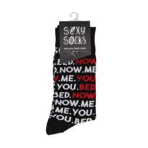 Sexy Socks You.Me.Bed.Now. - 36-41