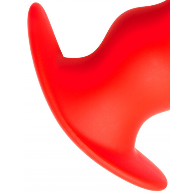 Plug Tunnel Stretch Red Small 11 x 5 cm