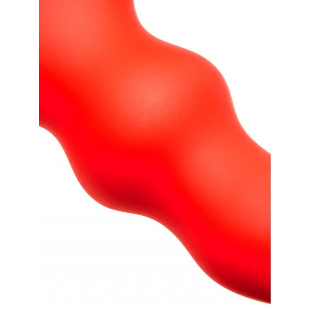 Plug Tunnel Stretch Red Small 11 x 5 cm