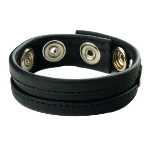 Prowler Leder Cockring Penisring Schwarz ⌀ 2 cm
