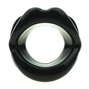 Black Open Mouth Stud