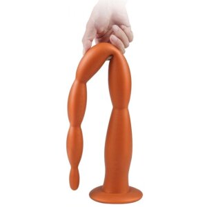 TheAssGasm Scale Beads Large Analdildo Orange 50 cm ⌀ 5 cm