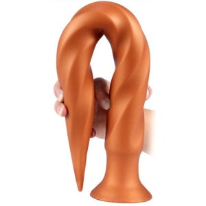 TheAssGasm Long Tail Dildo Large Spezialdildo Orange 50...