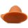 TheAssGasm Plug Polp L Analplug Orange ⌀ 6 cm