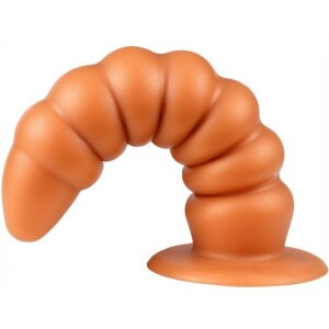 TheAssGasm Silicone Plug Thread Analplug Orange ⌀ 5,5 cm